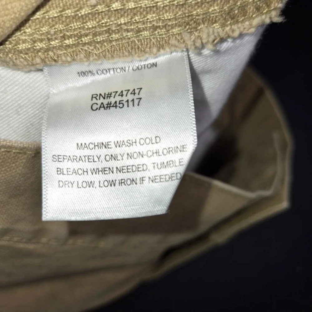 Red‎ Head Brand Co Mens Tan Cotton Canvas Utility Shorts Size 44 RN74747